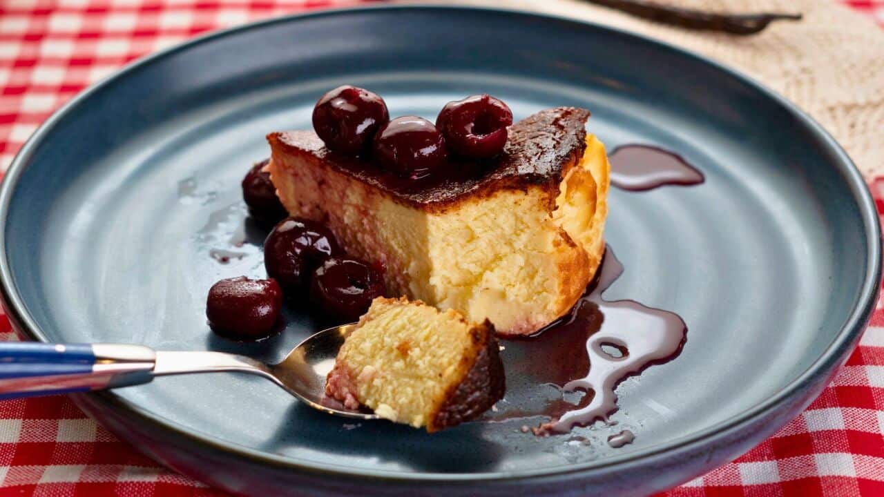 Burnt Basque cheesecake