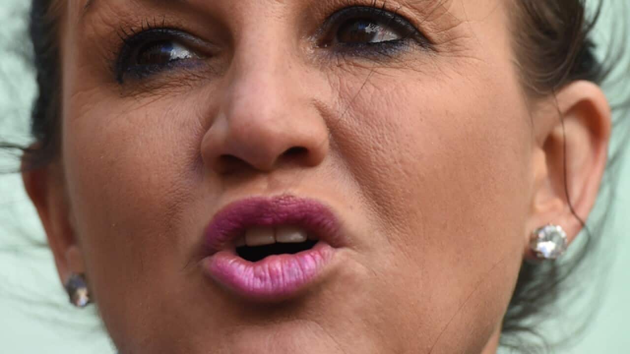 A new-look Jacqui Lambie