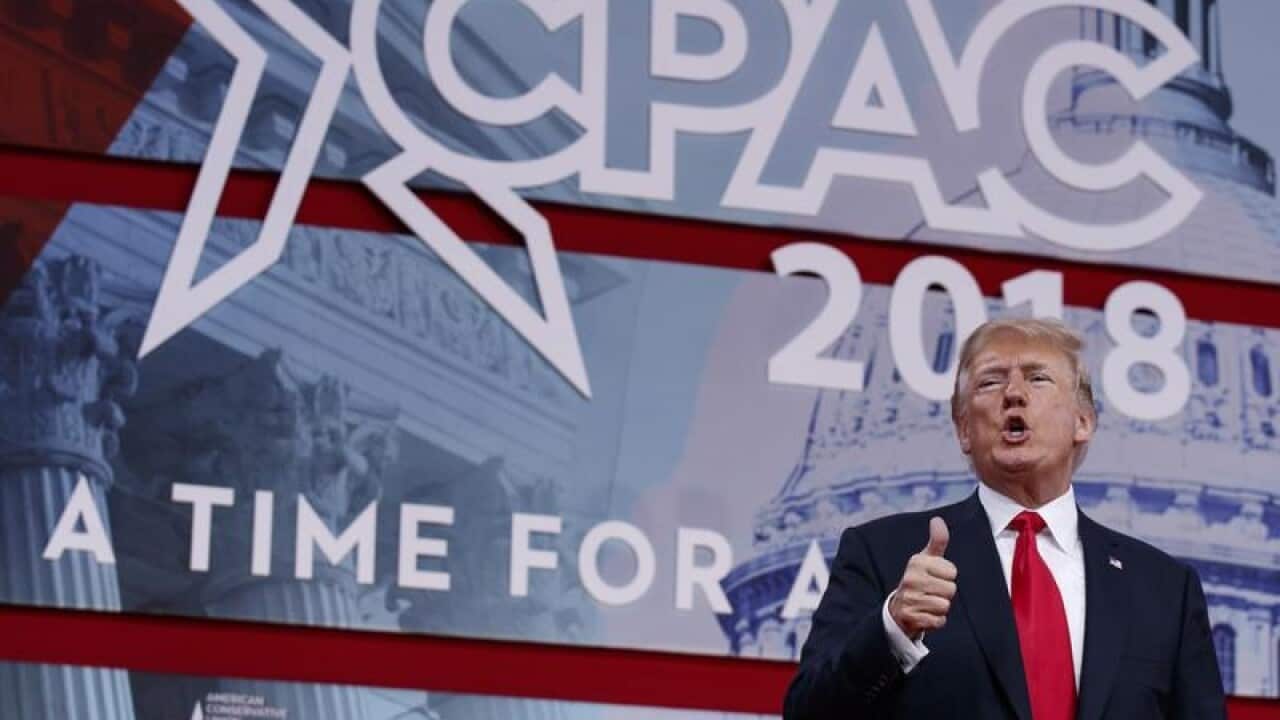 US President Donald Trump