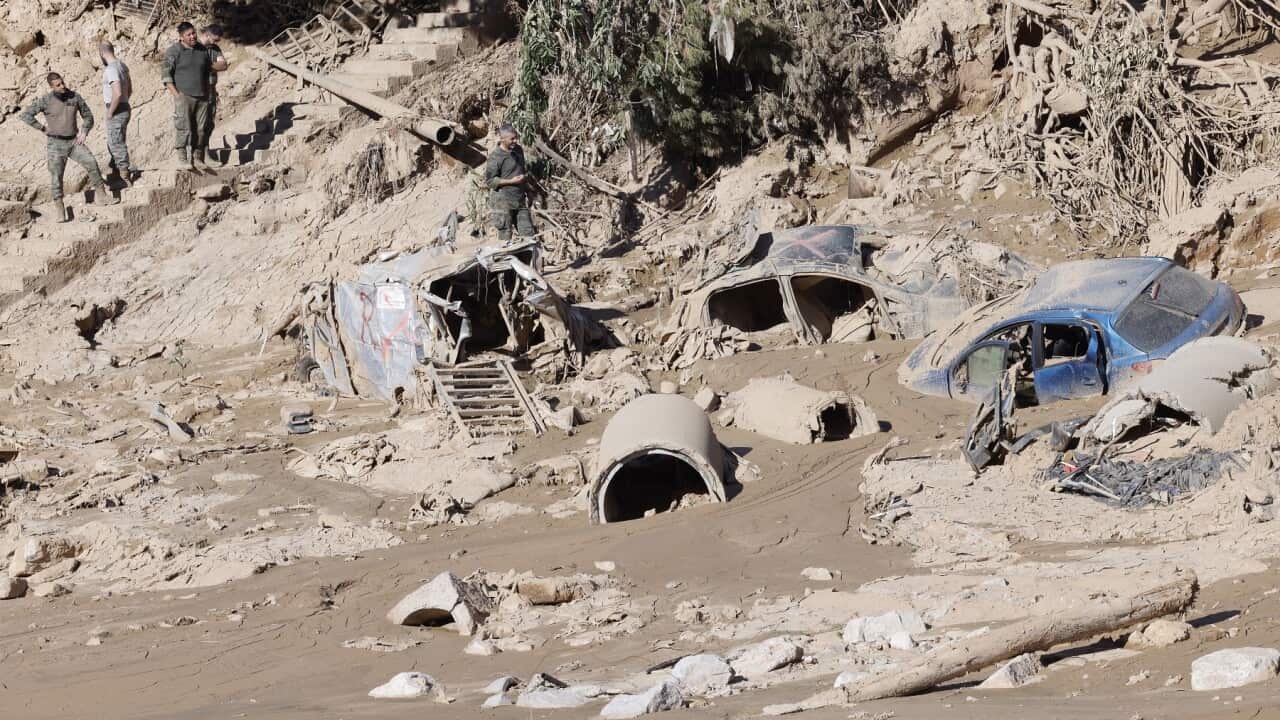 Clean-up and reconstructions following deadly floods in Spain