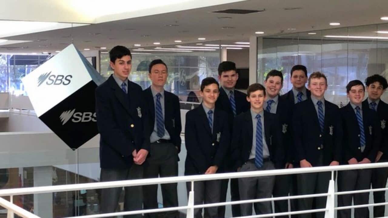 Students from St Dominic's College