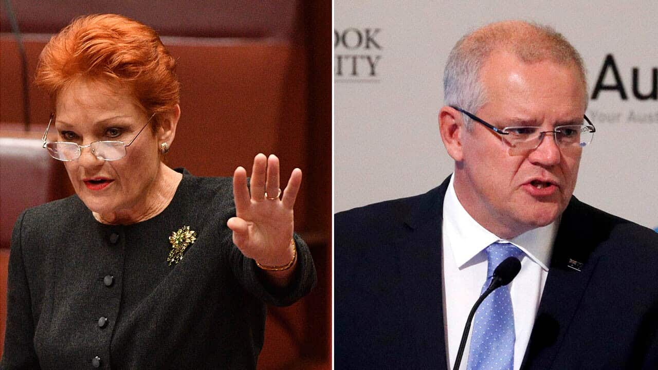 One Nation leader Pauline Hanson has declared she will not support Scott Morrison's plans to deliver income tax relief.