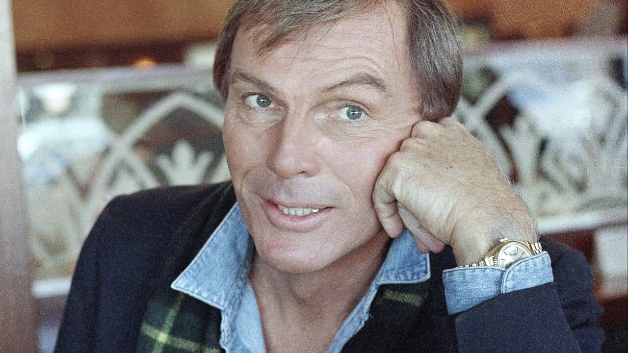 (File Image) Adam West poses for a photo in Los Angeles in December 1985.