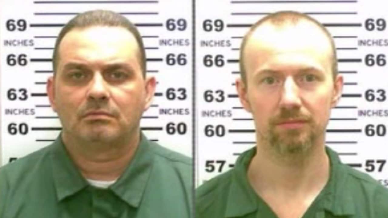 Richard Matt (left) and David Sweat are both convicted killers.