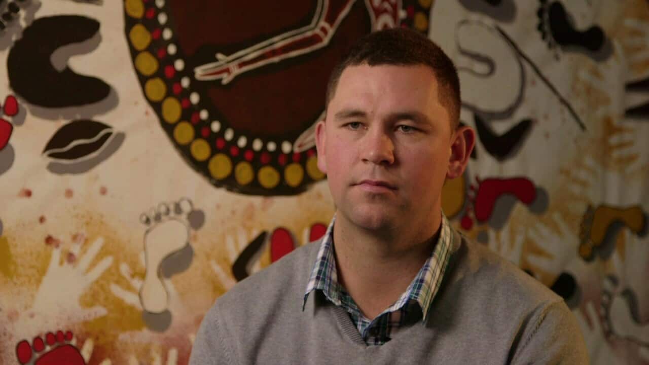 Aboriginal caseworker Kade Goodwin