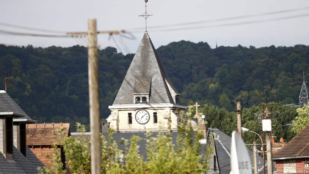 The church Saint Etienne