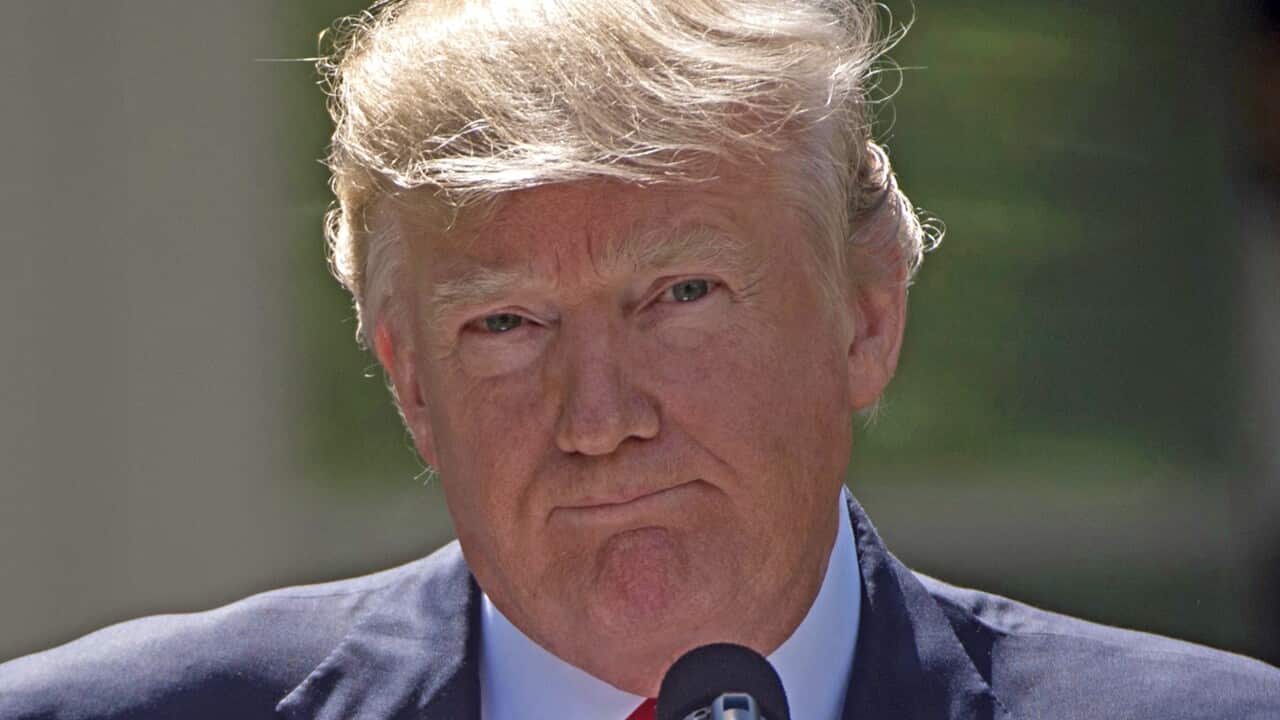 epa06004505 US President Donald J. Trump speaks during a Rose Garden event where he announced that the US is withdrawing from the Paris climate accord, at the White House in Washington, DC, USA, 01 June 2017. EPA/Molly Riley