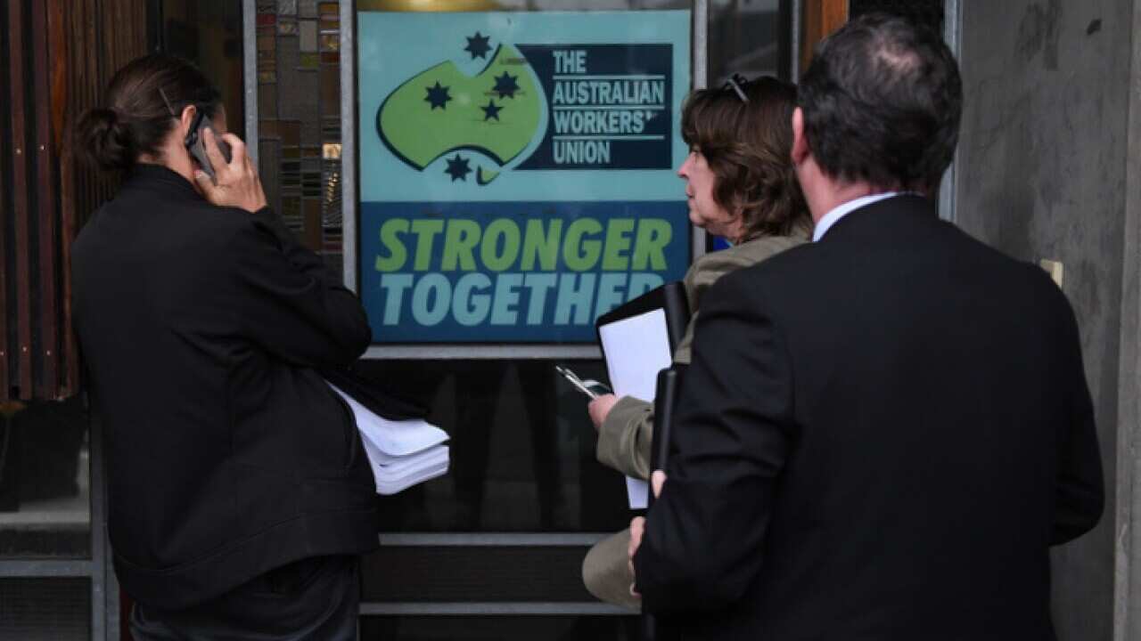 Victorian branch of the AWU in west Melbourne