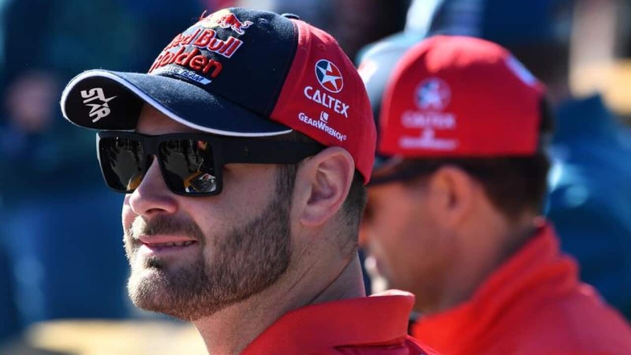 Shane van Gisbergen of the Red Bull Holden Racing team.