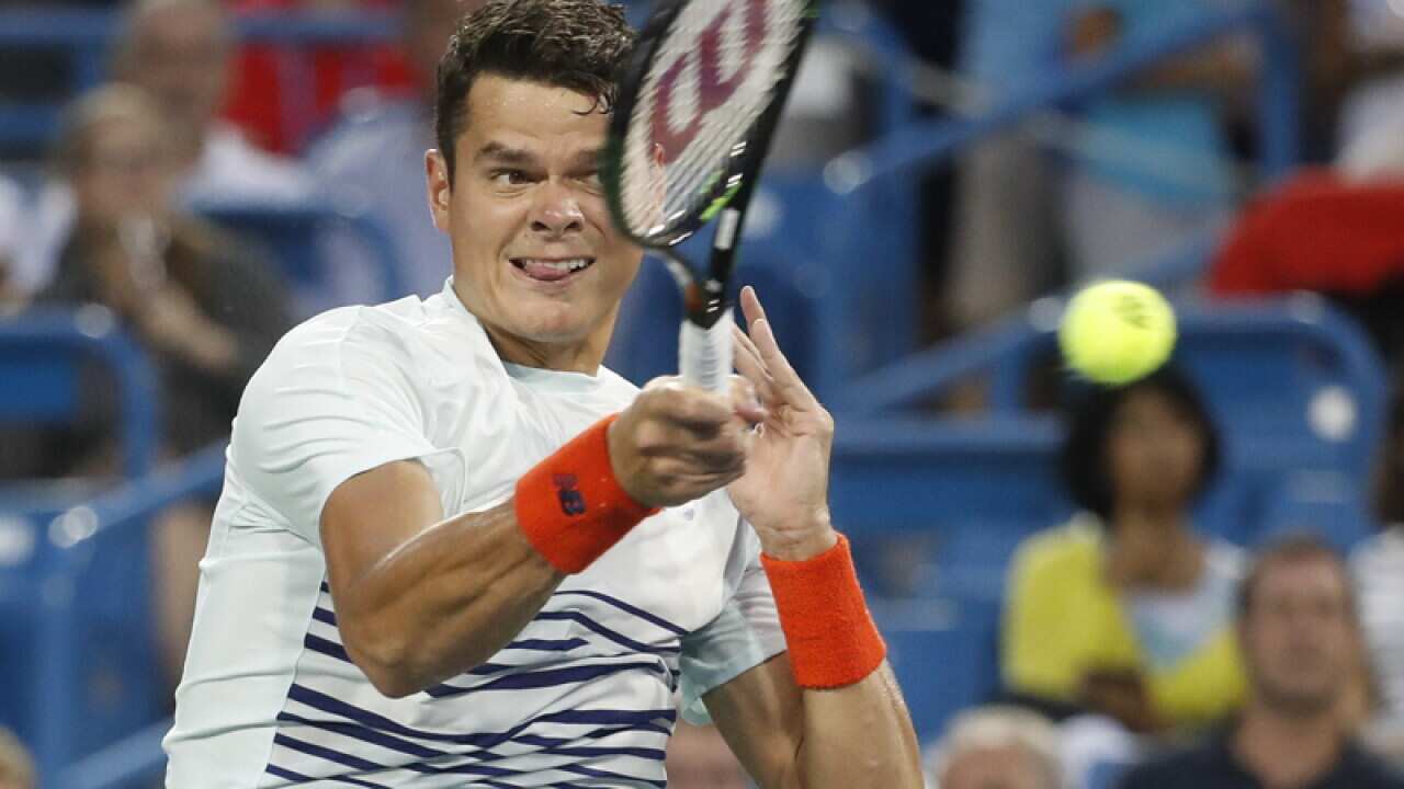 Canadian tennis player Milos Raonic