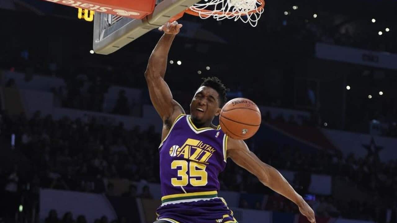 Utah Jazz's Donovan Mitchell