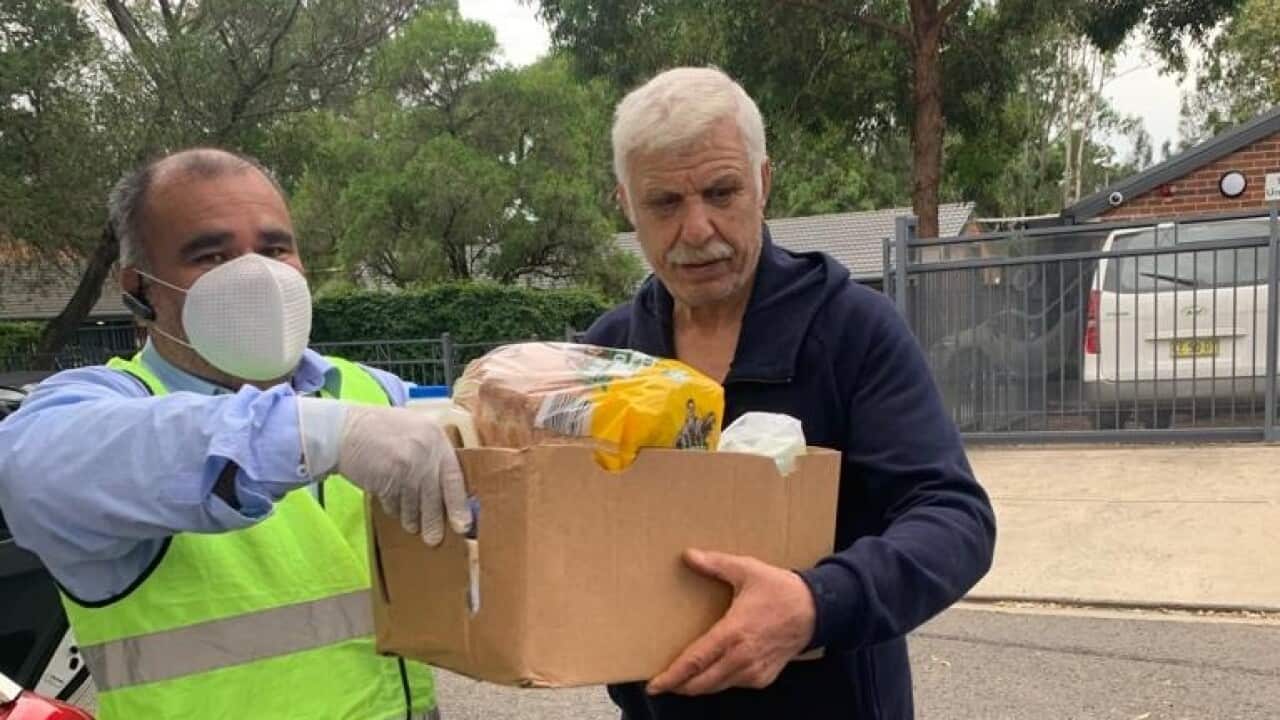 Former Afghan refugee Sayeed Karimi