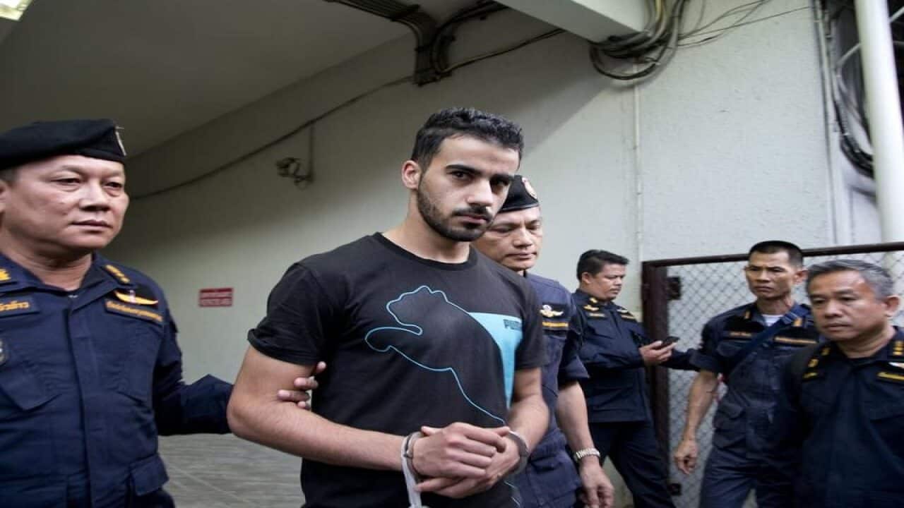 Hakeem al-Araibi and Thai prison guards