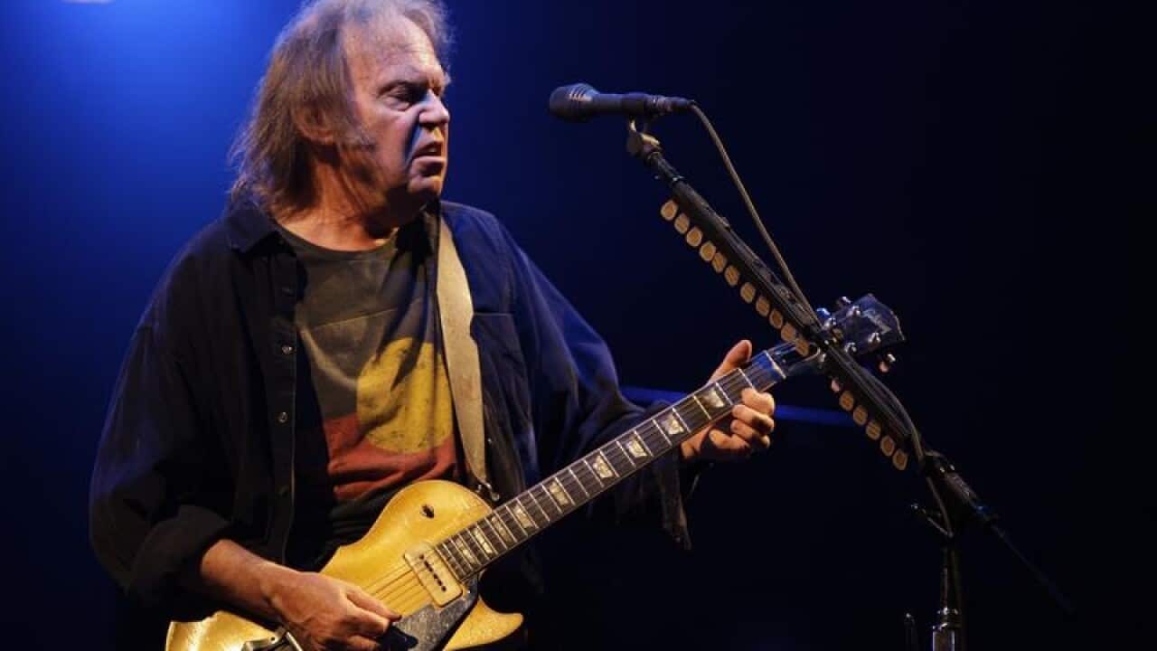 Rocker Neil Young