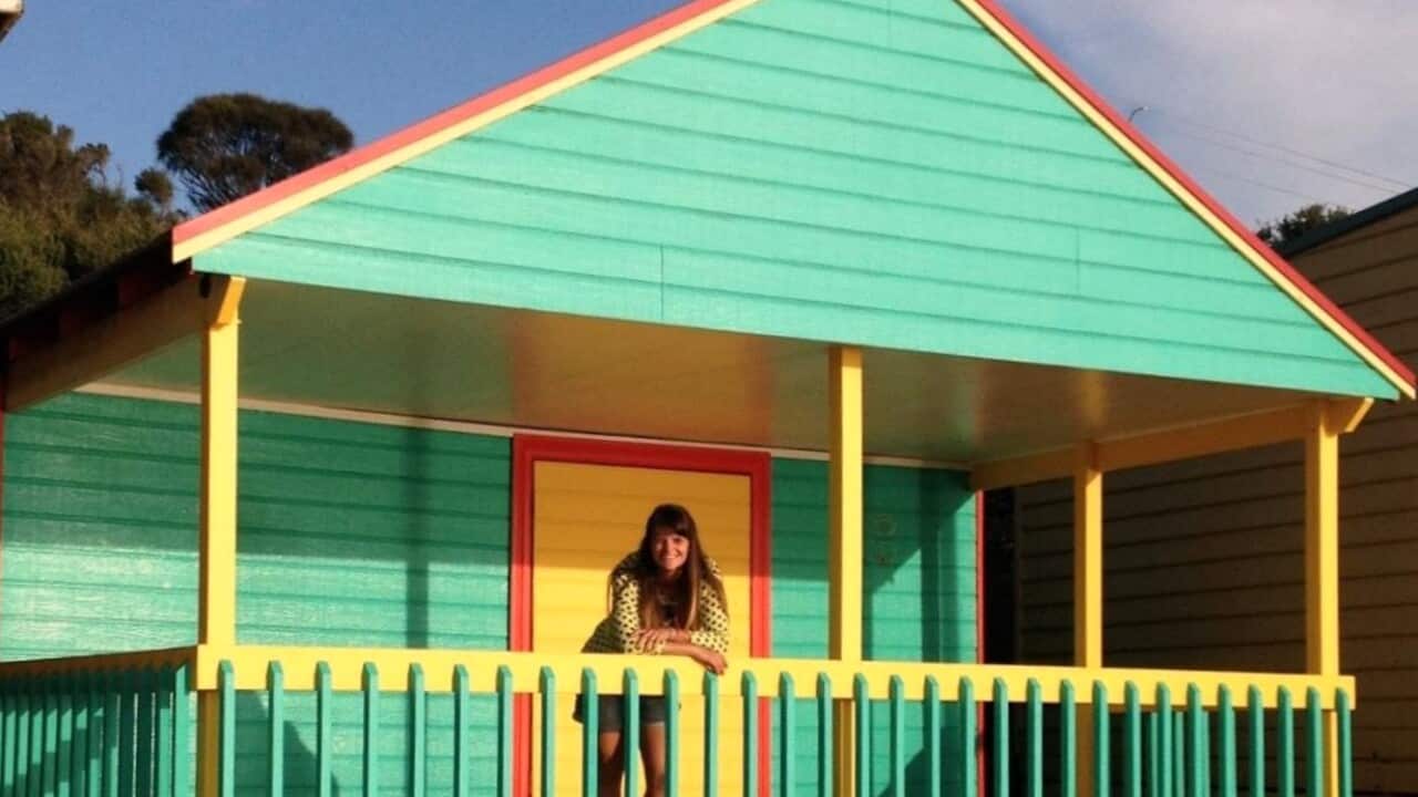 Eva Martinelli, enologa toscana, durante la sua esperienza in Australia