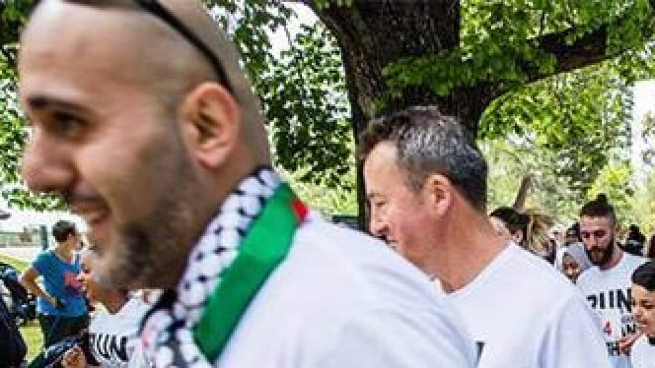 Run for Palestine event