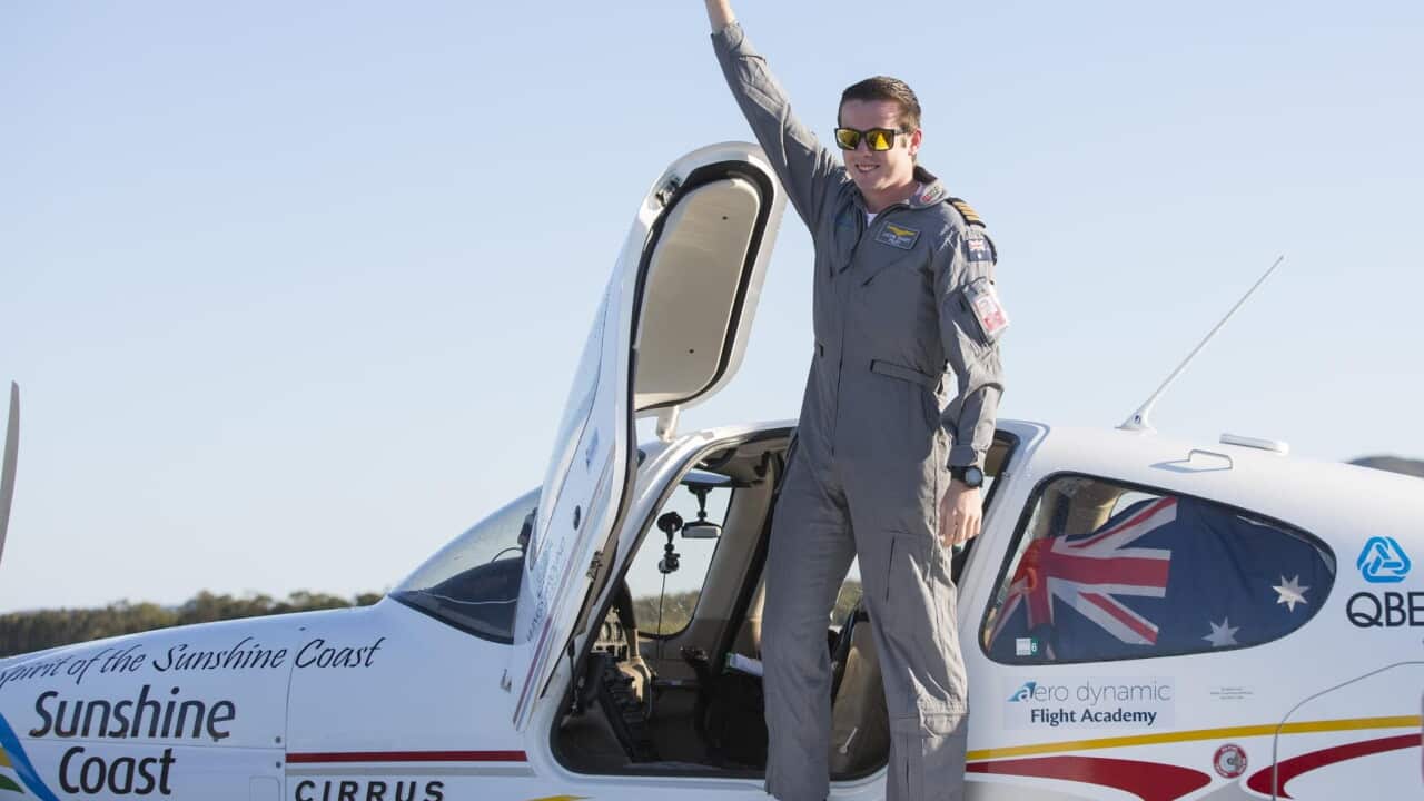 Lachie Smart is welcomed home.