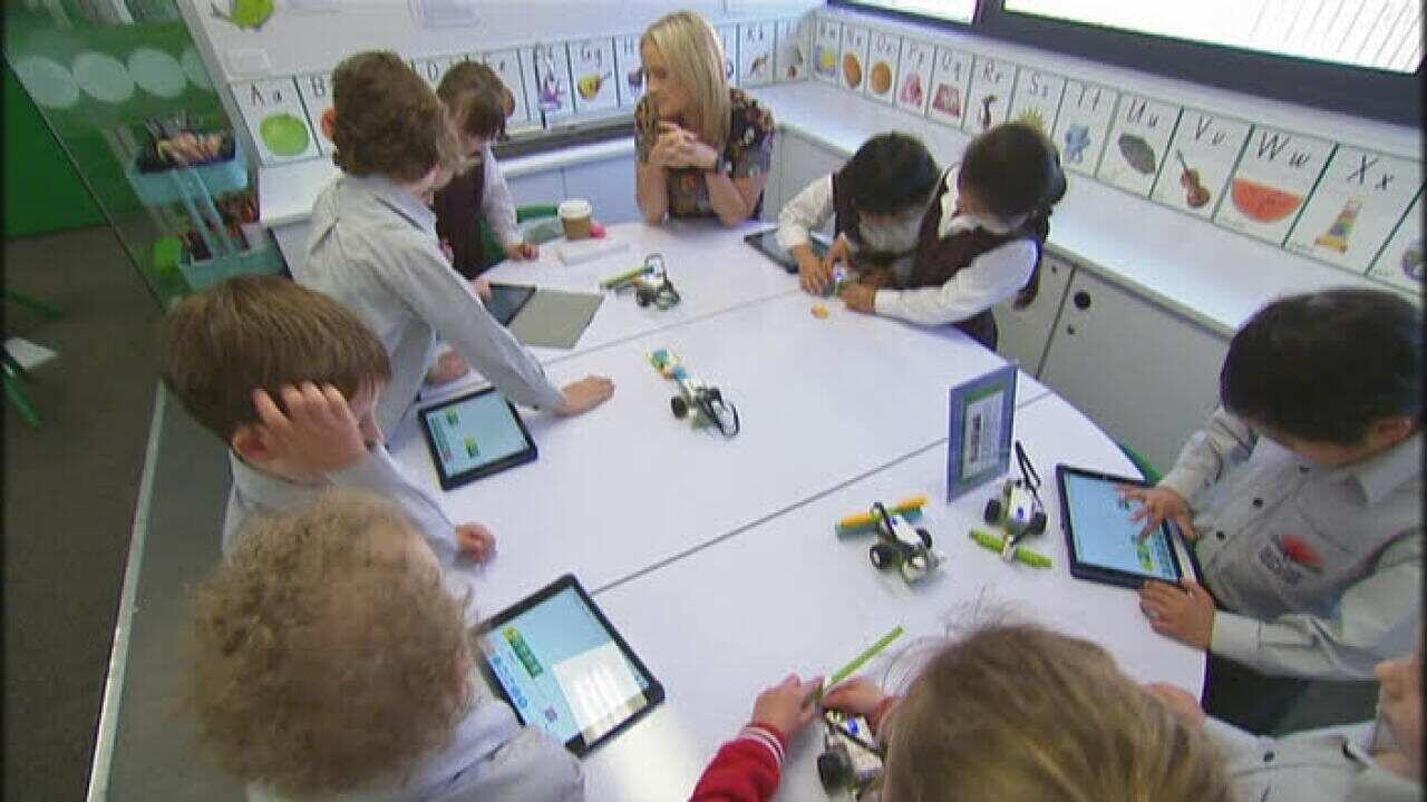 Students at Anzac Park Public School