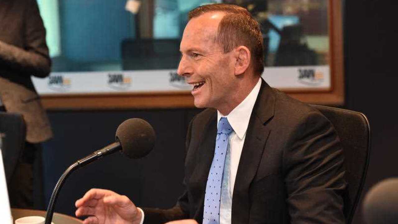 Former Prime Minister Tony Abbott (AAP Image/Julian Smith)