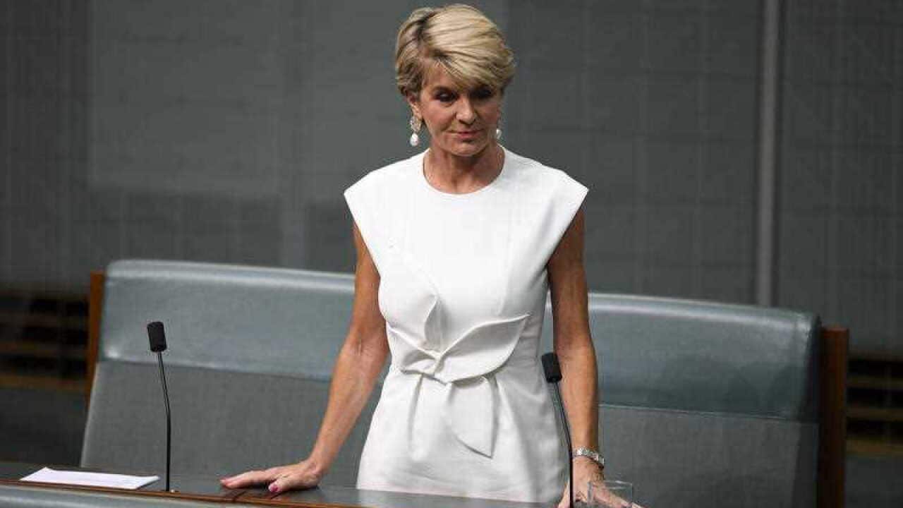 Former Australian Foreign Minister Julie Bishop makes statement to the House of Representatives announcing her resignation from Parliament.