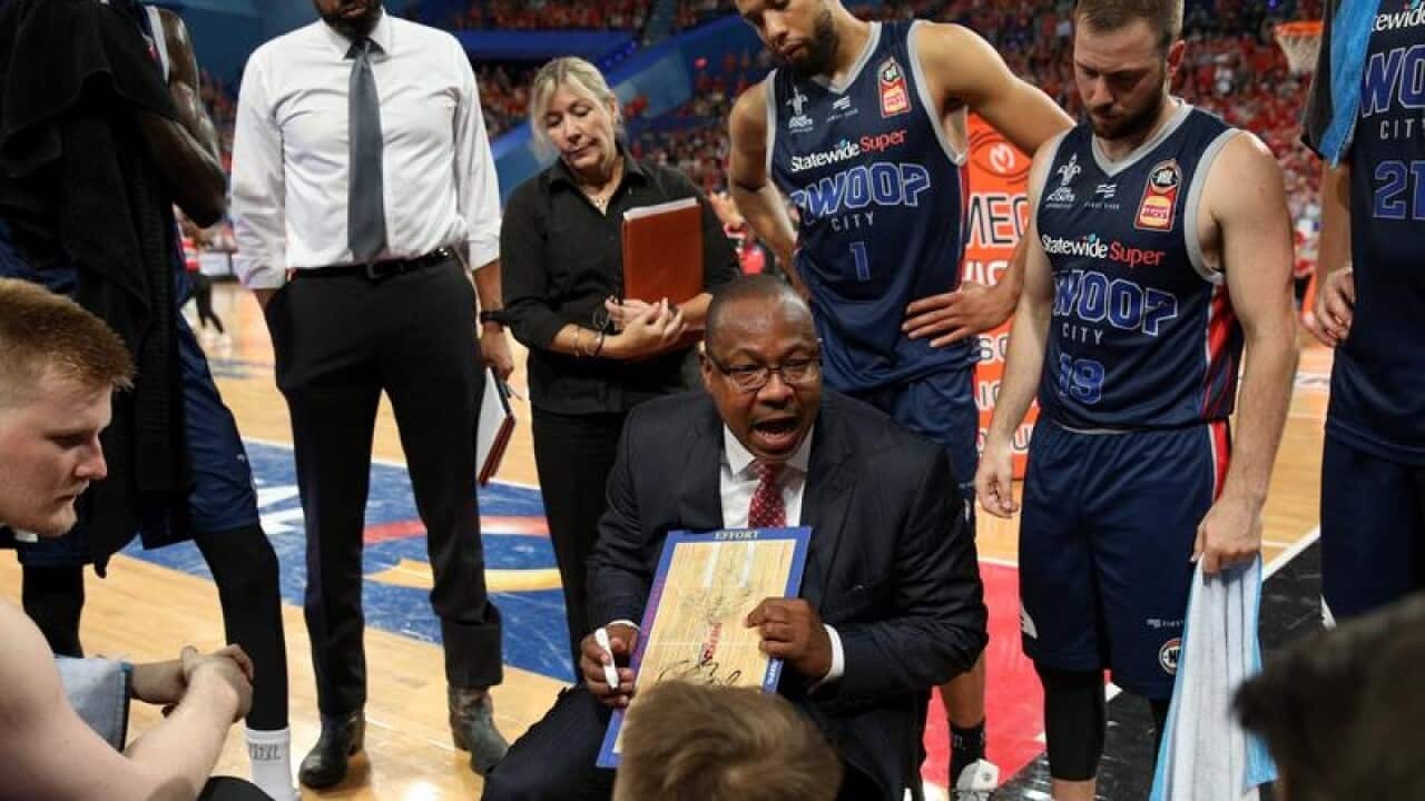 Head Coach of the Adelaide 36ers, Joey Wright