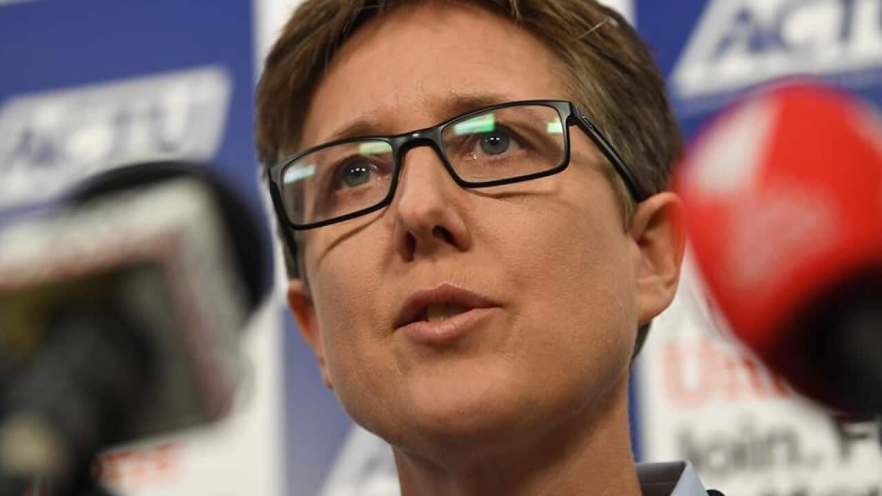 ACTU secretary Sally McManus