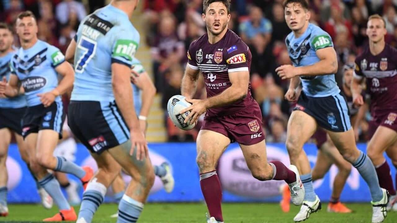 Ben Hunt looks for a support