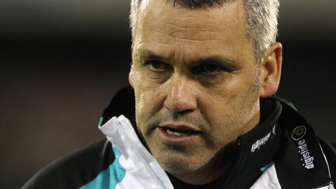 Richmond coach Mark Williams