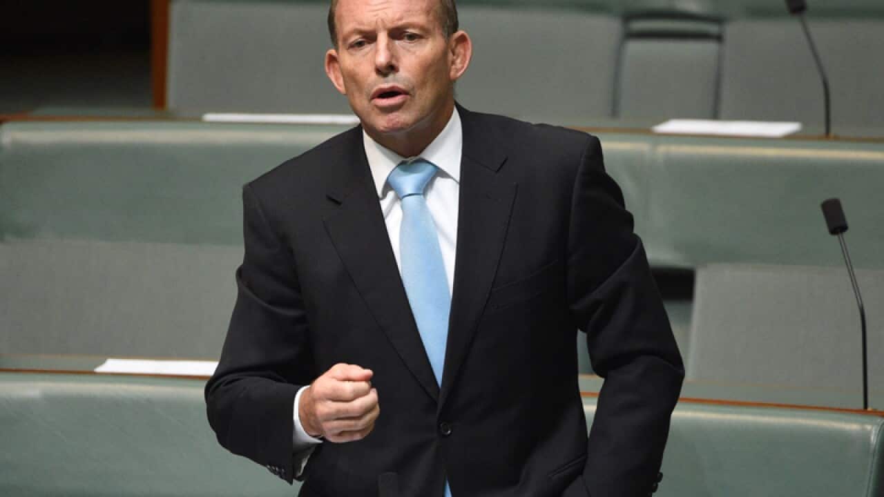 Former prime minister Tony Abbott.