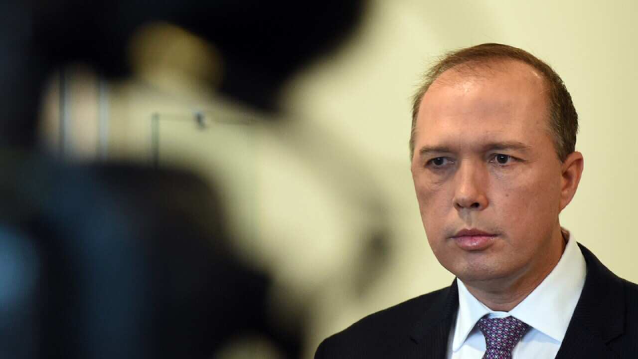 Minister for Immigration Peter Dutton
