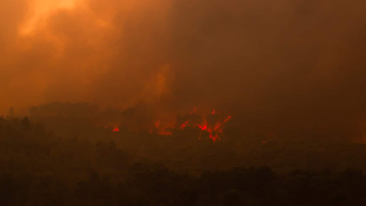 Wildfires in France - The Gros Bessillon Fire Reignited