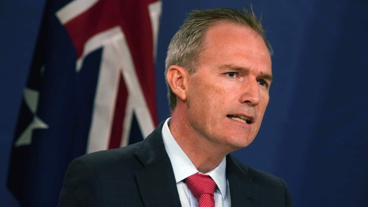 Federal Minister for Immigration David Coleman.