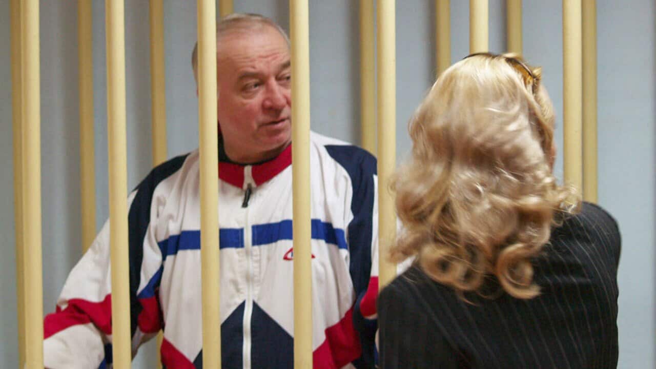 August 9, 2006, Sergei Skripal during a hearing at the Moscow District Court.