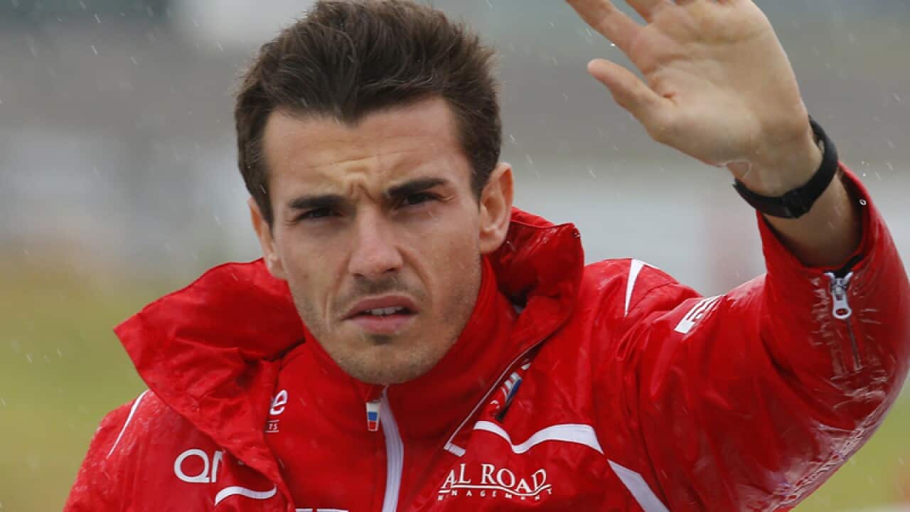 Marussia driver Jules Bianchi