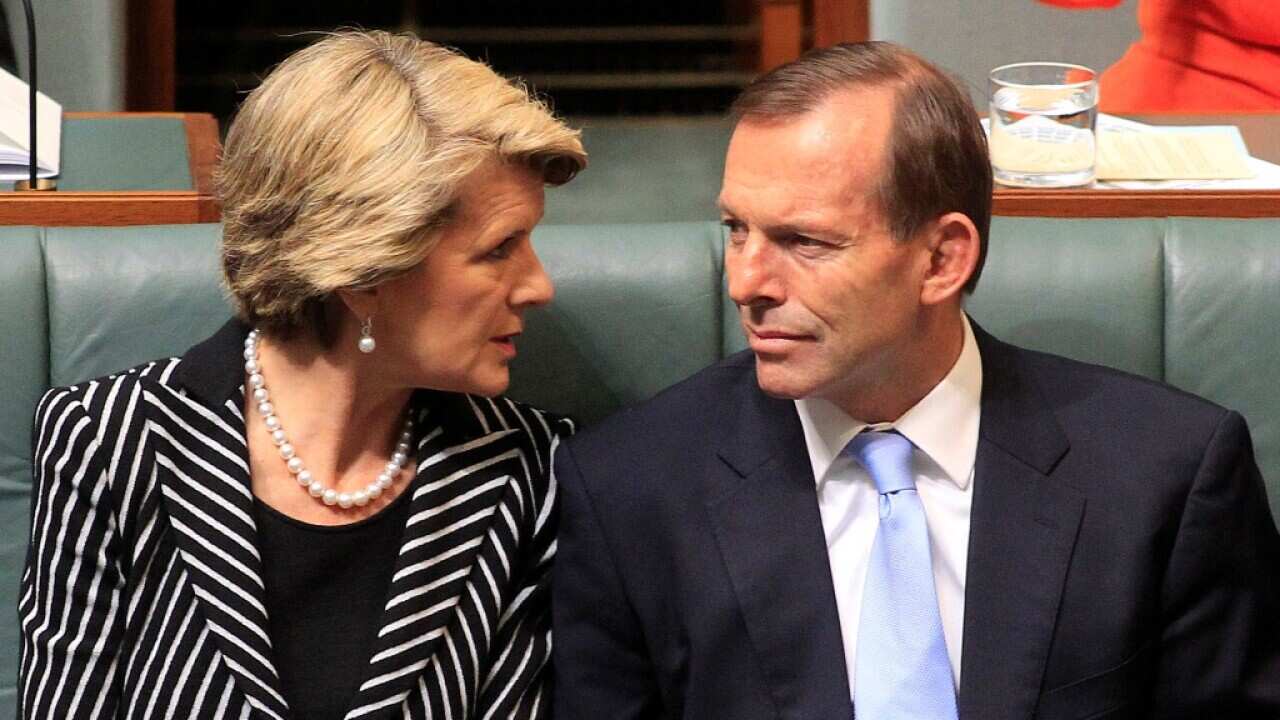 Julie Bishop Tony Abbott