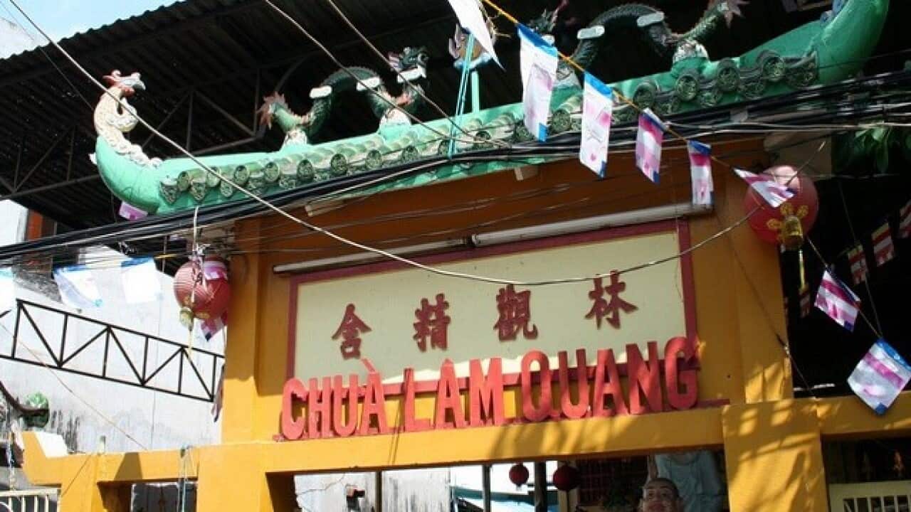 Chùa Lâm Quang ở quận 8 Sài gòn
