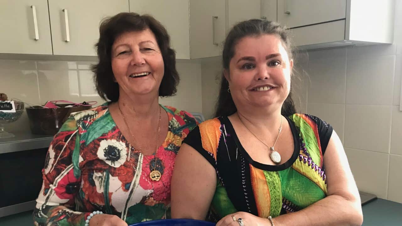 Christine Harrington and daughter Narrelle Harrington.