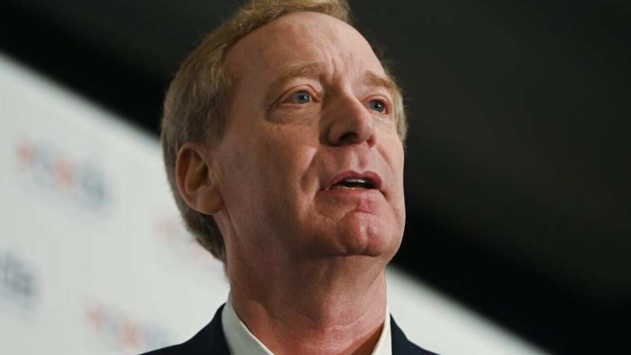 Microsoft President Brad Smith.
