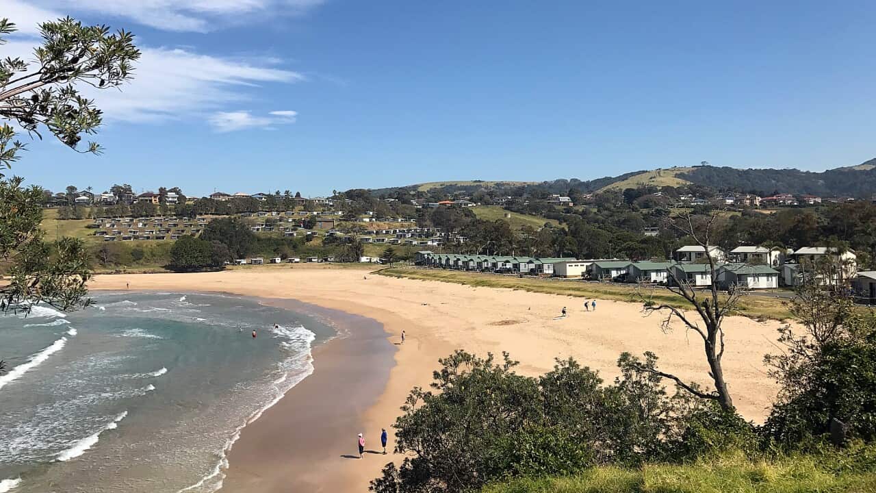 A view of Big4 Easts Beach in Kiama, NSW, August 2017.