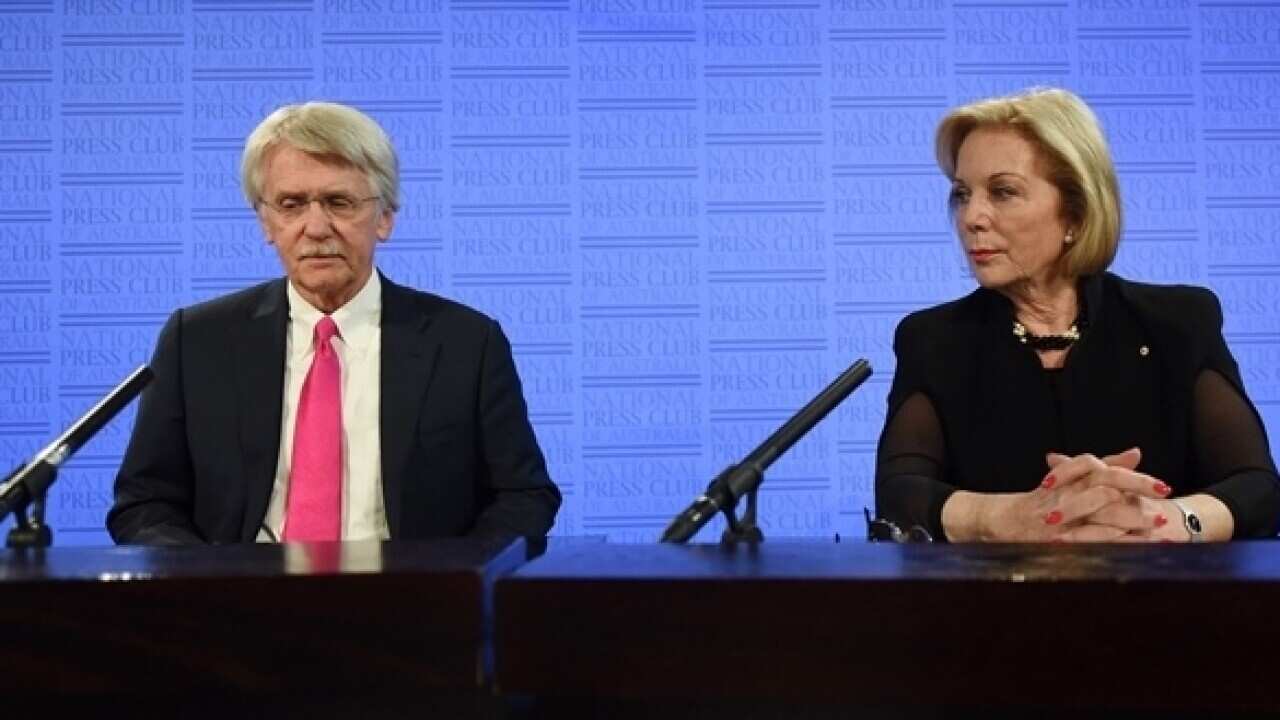 Dr Ron Petersen and Ita Buttrose
