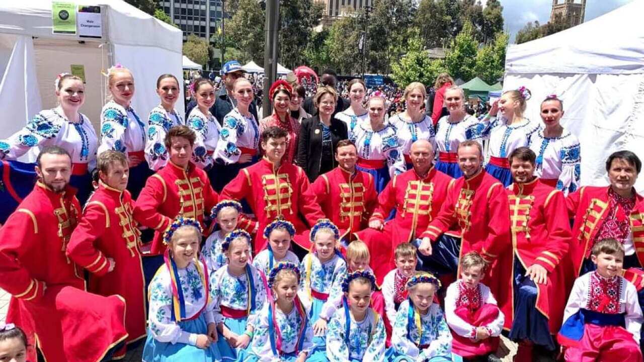 Ukrainian SLAVA, Adelaide, SA, 2021.