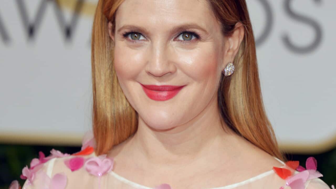 US actress Drew Barrymore