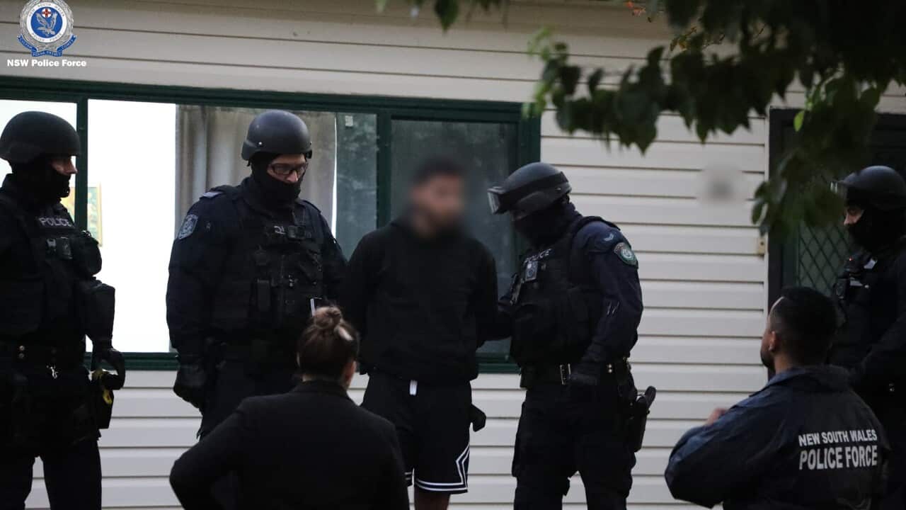 SYDNEY CHURCH RIOT ARREST