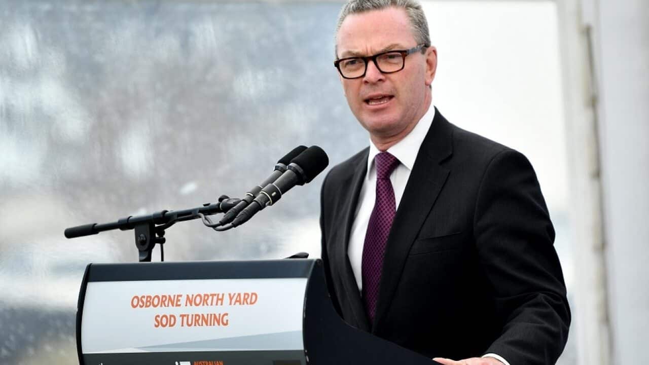 Defence Minister Christopher Pyne will warn China and the US against forcing middle powers such as Australia to choose between them, The Australian reported.