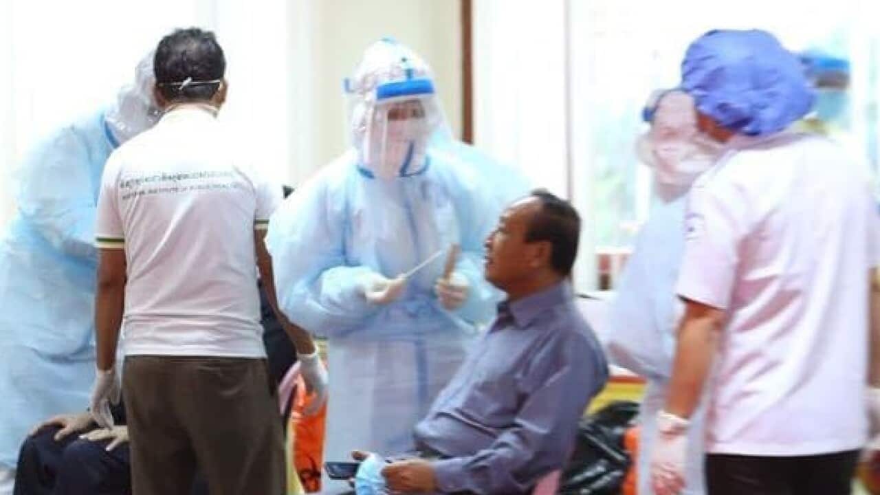 Covid-19 test in Cambodia