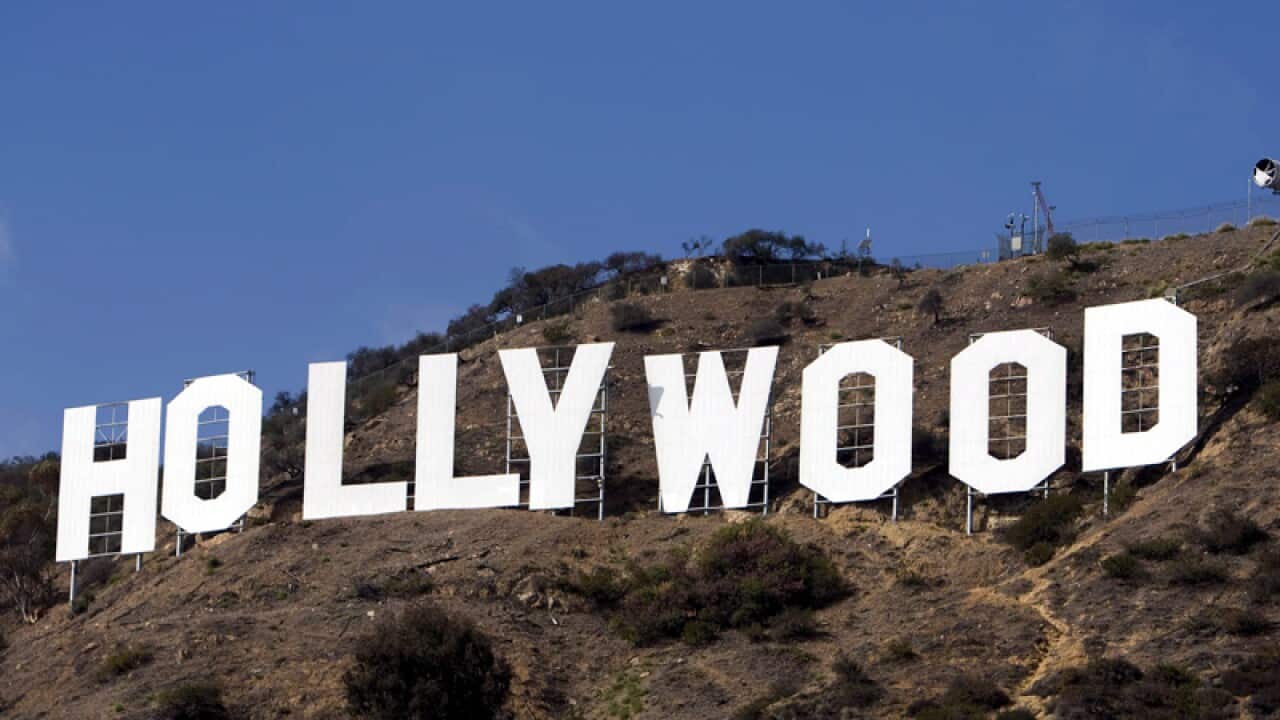The Hollywood sign