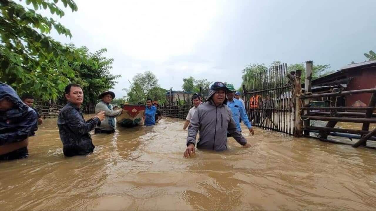 flood in Cambodia