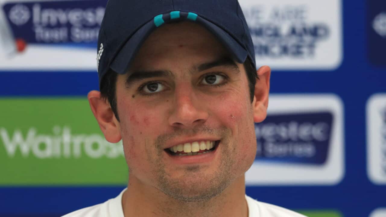 England captain Alastair Cook