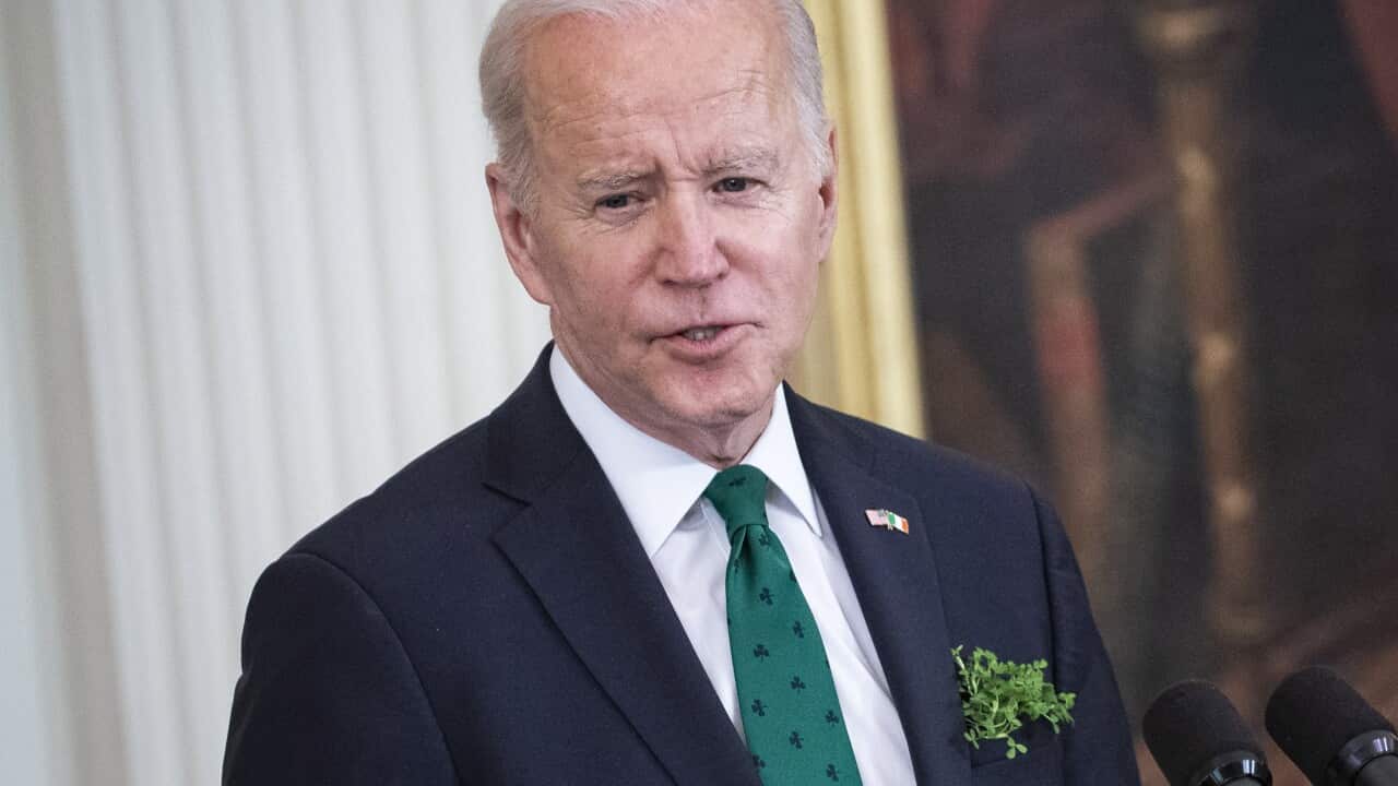 USA WHITE HOUSE ST PATRICKS DAY