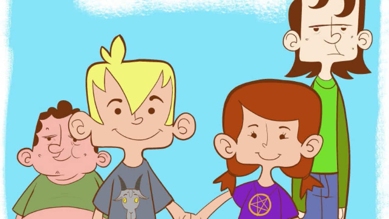 The Satanic Children's Big Book of Activities. (Image: Satanic Temple)